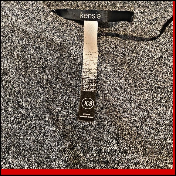 KENSIE “MERCI” CREW NECK MARLED PULLOVER SWEATER - Picture 5 of 7